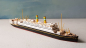 Preview: Passenger vessel "Rotterdam IV" (1 p.) NL 1908 Albatros AL 304